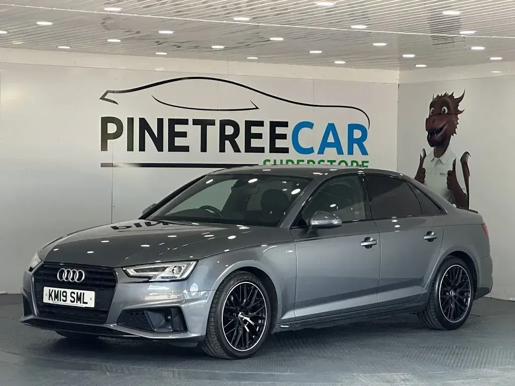 Used Audi A4 Black Edition 150 HP (110 kW) 2019 Grey Sedan