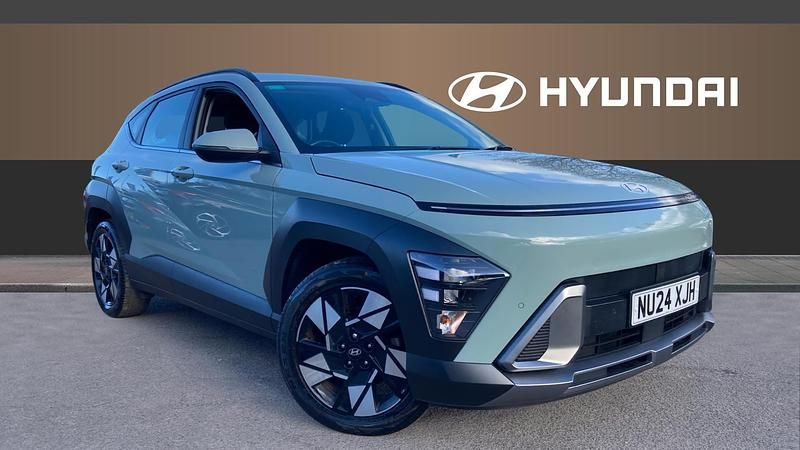 Used Hyundai Kona Advanced 141 HP (103 kW) 2024 Green SUV