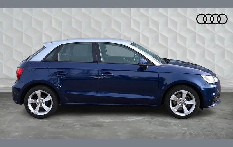 Used Audi A1 Sport 123 HP (90 kW) 2018 Blue Hatchback