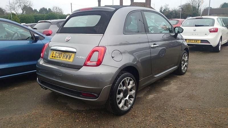 Used Fiat 500 Rock 70 HP (51 kW) 2020 Grey Cabriolet