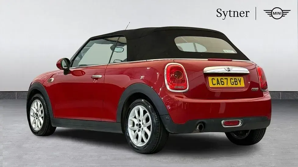 Used Mini Cooper Cabriolet 134 HP (98 kW) 2017 Red Cabriolet