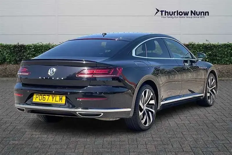 Used VW Arteon R-line 190 HP (139 kW) 2017 Black Hatchback