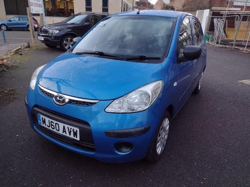 Used Hyundai i10 Classic 78 HP (57 kW) 2010 Blue Hatchback