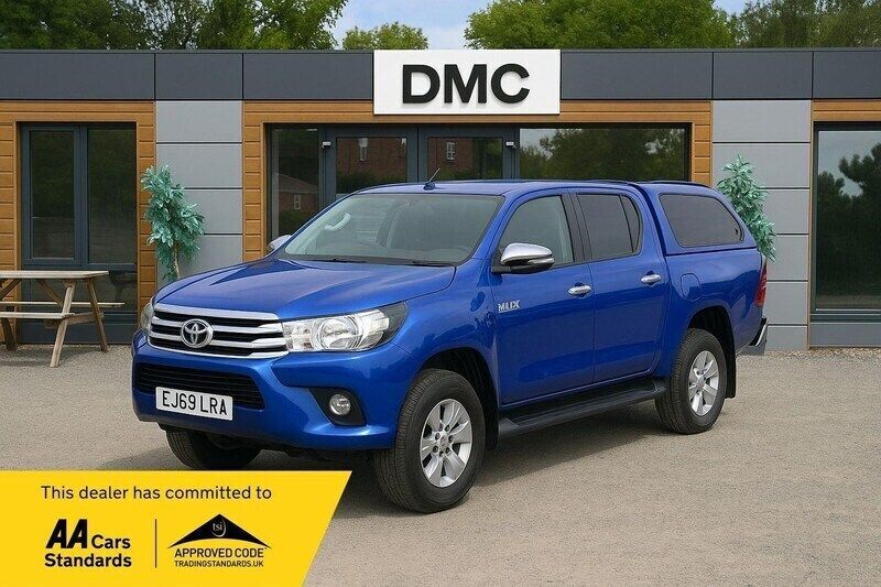 Blue Used 2019 Toyota HiLux Pickup | £12,295 (Super price) - Image 1/2