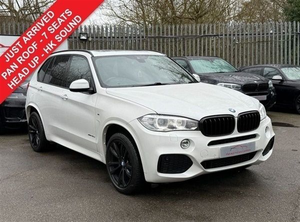 White Used 2018 BMW X5 M Sport SUV | £27,449 (A bit pricey) - Image 1/1