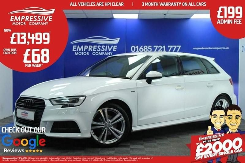 Used Audi A3 S-Line 150 HP (110 kW) 2019 Sedan