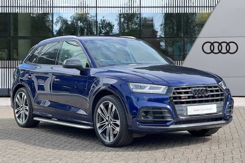 Blue Used 2018 Audi SQ5 Comfort SUV | £29,558 (Fair price) - Image 1/4