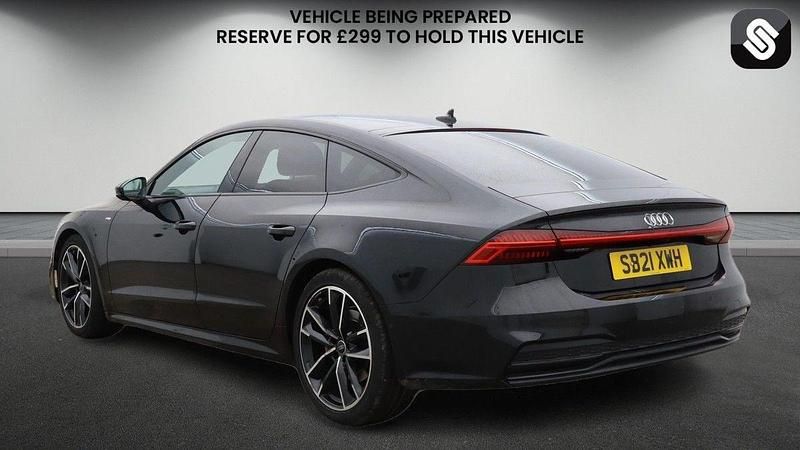 Used Audi A7 Sportback Black Edition 2021 Mythos black Hatchback