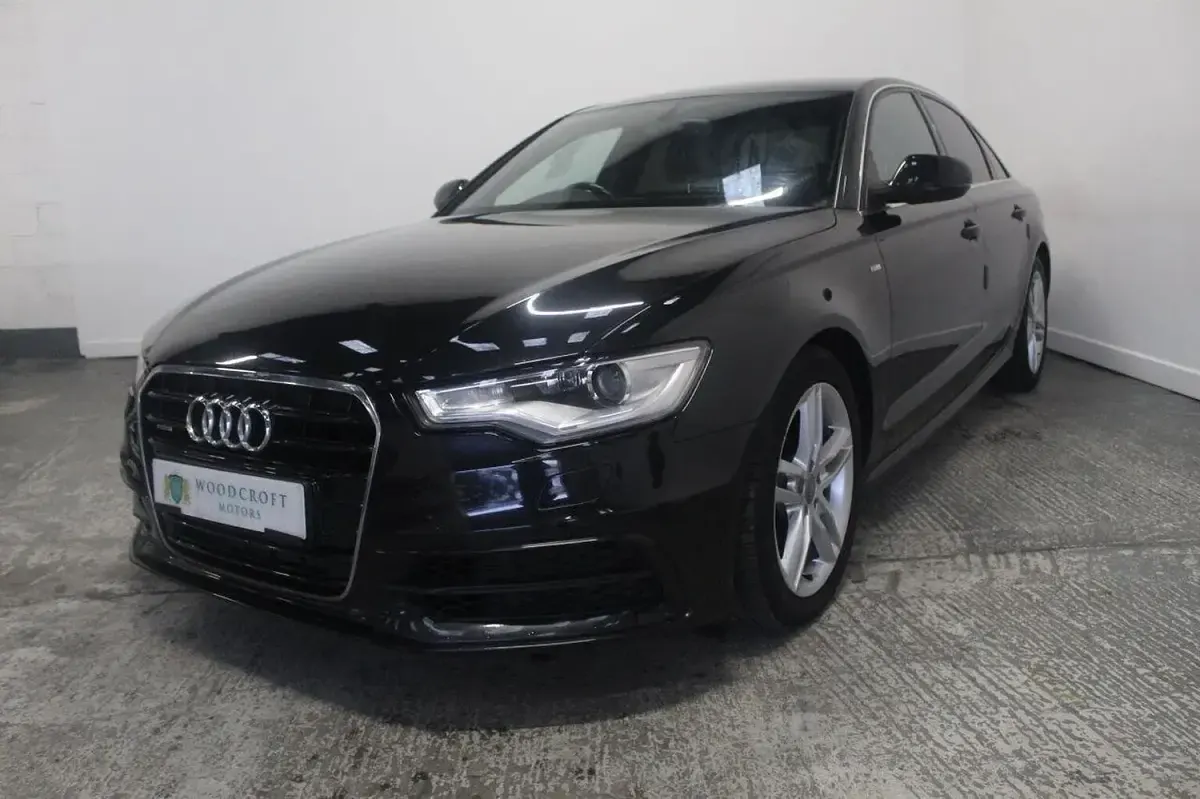 Used Audi A6 S-Line 2012 Black Sedan