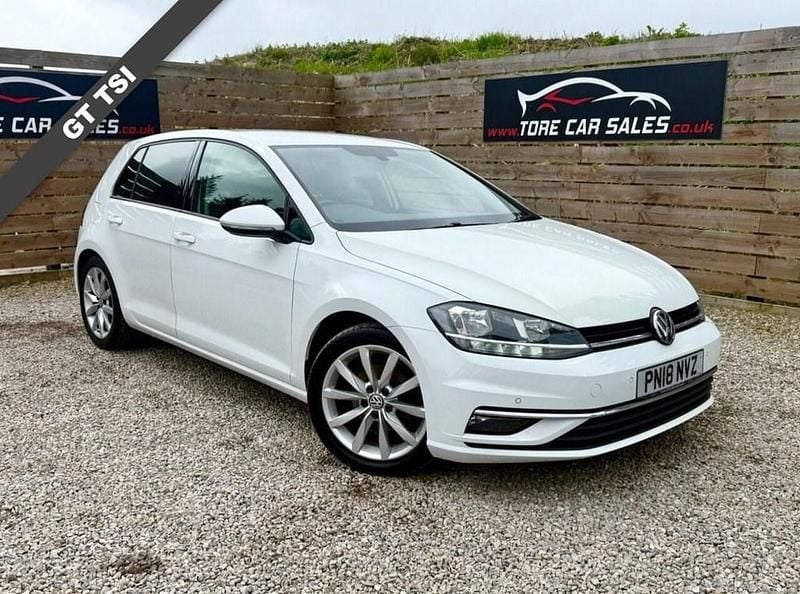 Used VW Golf VII GT 150 HP (110 kW) 2018 White Hatchback