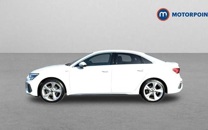 Used Audi A3 S-Line 150 HP (110 kW) 2024 White Sedan