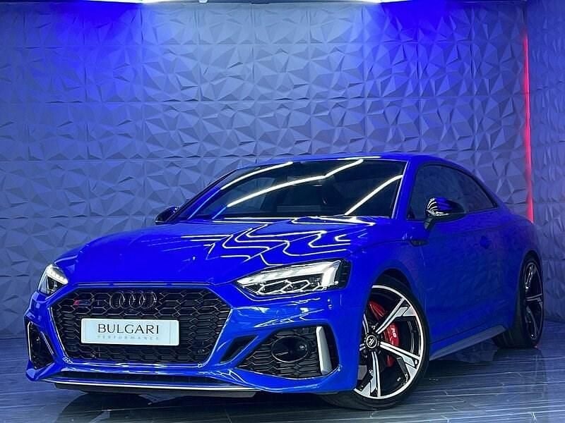 Blue Used 2021 Audi RS5 Advanced Coupe | £49,995 (Good price) - Image 1/4