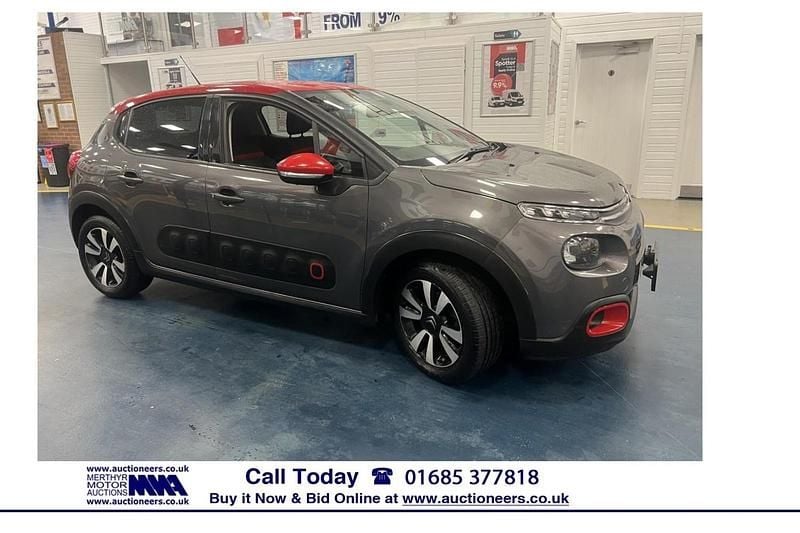 Grey Used 2020 Citroën C3 Flair Hatchback | £5,864 (Fair price) - Image 1/4