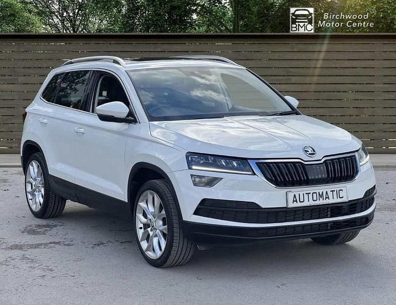 White Used 2018 Skoda Karoq SUV | £18,995 (Fair price) - Image 1/4