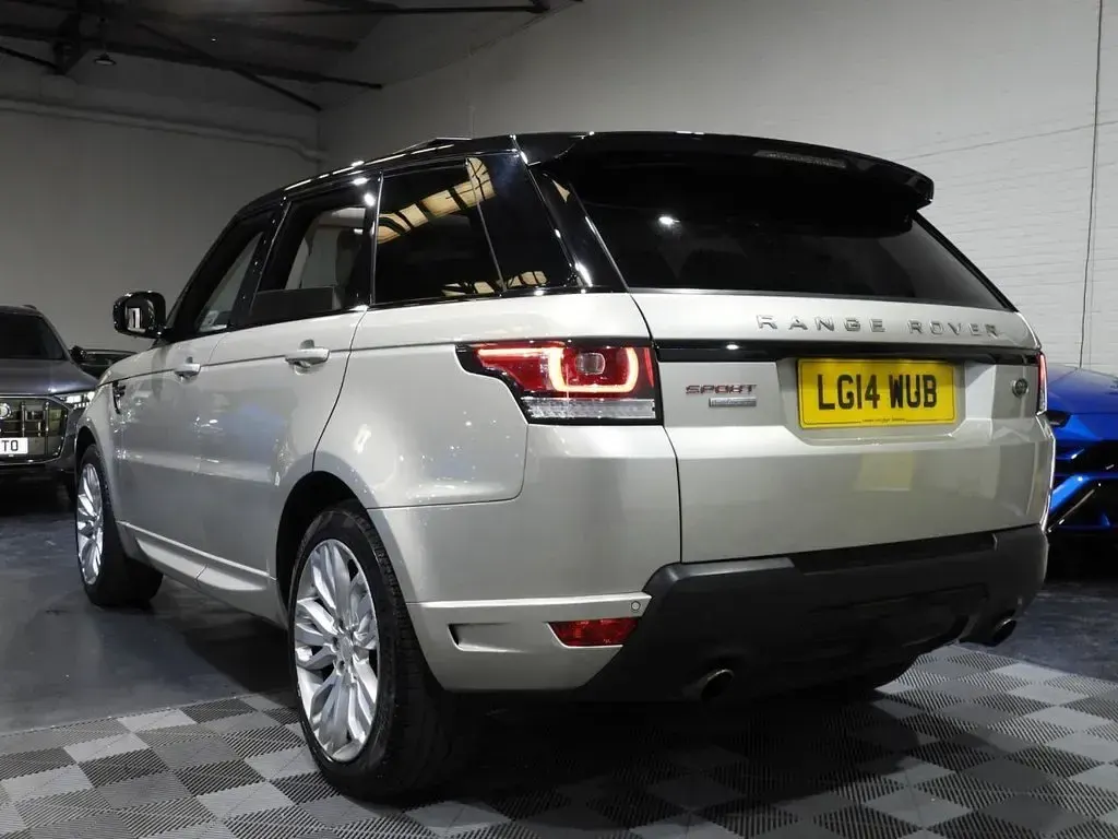 Used Land Rover Range Rover Sport Autobiography Dynamic 510 HP (375 kW) 2014 Gold SUV