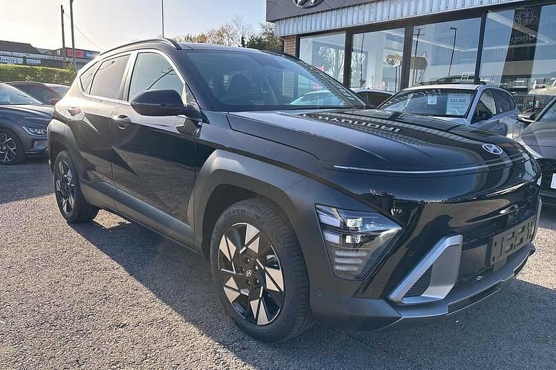 Black New 2025 Hyundai Kona Ultimate SUV | £26,988 (Super price) - Image 1/4