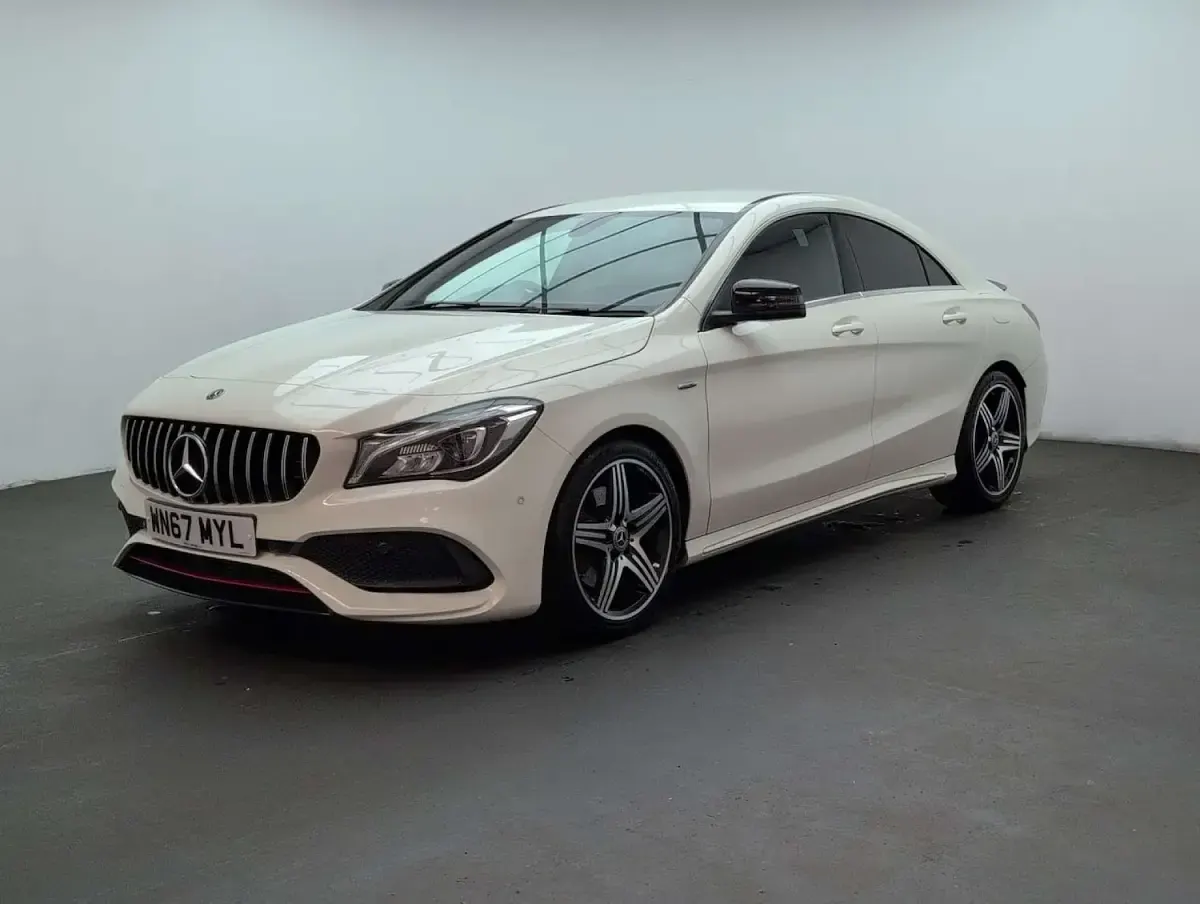 Used Mercedes CLA250 AMG 2017 White Coupe