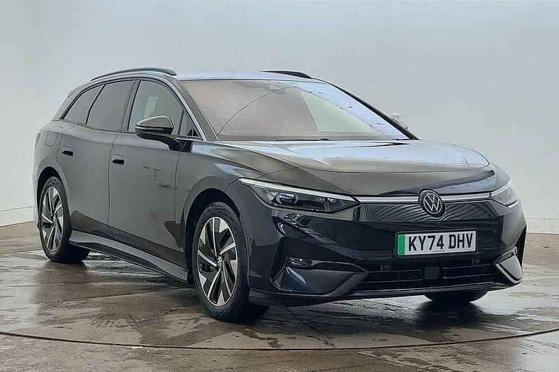 Black Used 2024 VW ID.7 Pro Sedan | £37,490 (Expensive) - Image 1/4