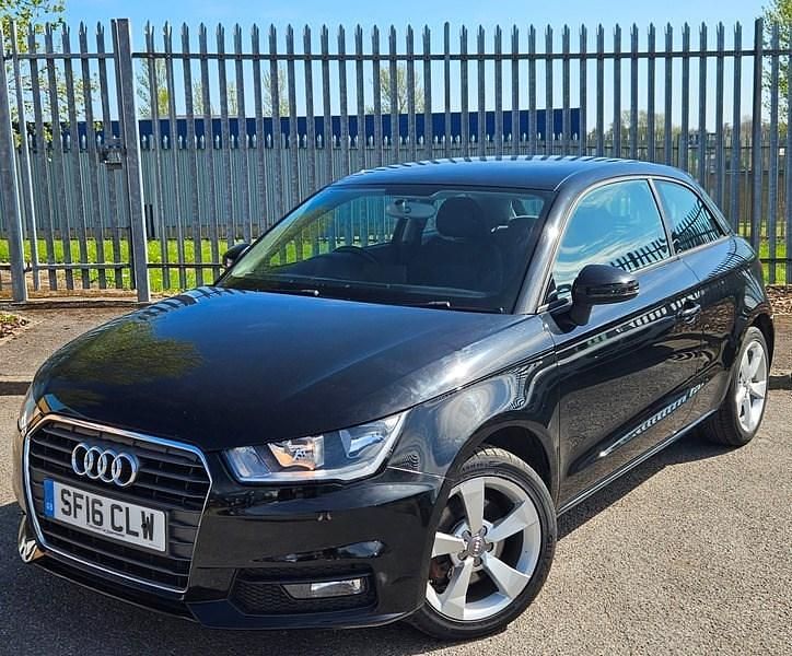Begagnad Audi A1 Sport 125 HK (91 kW) 2016 Svart Halvkombi
