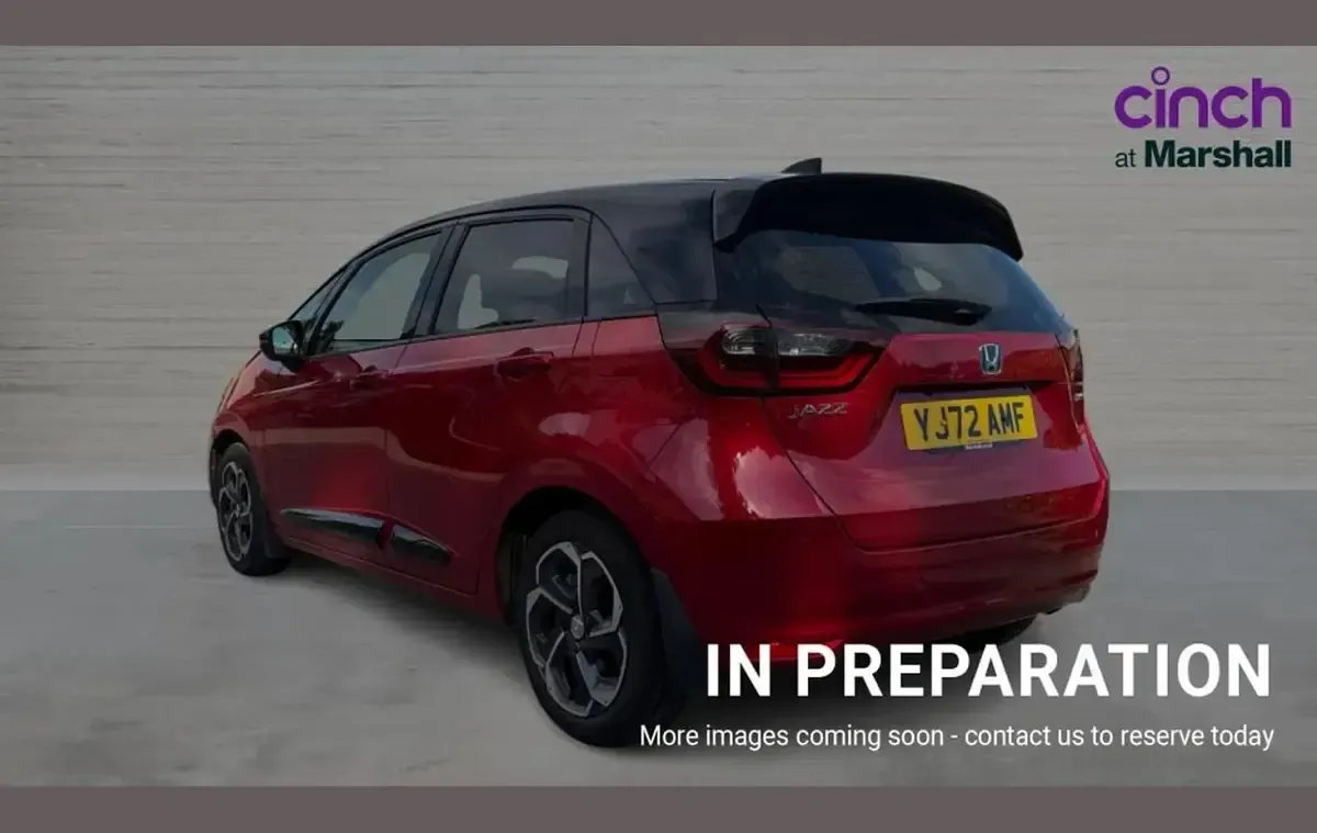 Used Honda Jazz Hybrid 109 HP (80 kW) 2022 Red Hatchback