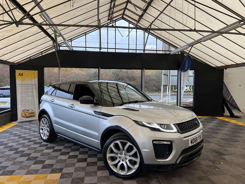 Silver Used 2018 Land Rover Range Rover evoque HSE Dynamic Estate | £15,795 (Good price) - Image 1/3