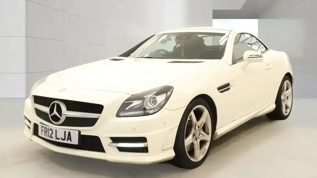 Used Mercedes SLK250 Sport Edition 2012 White Cabriolet