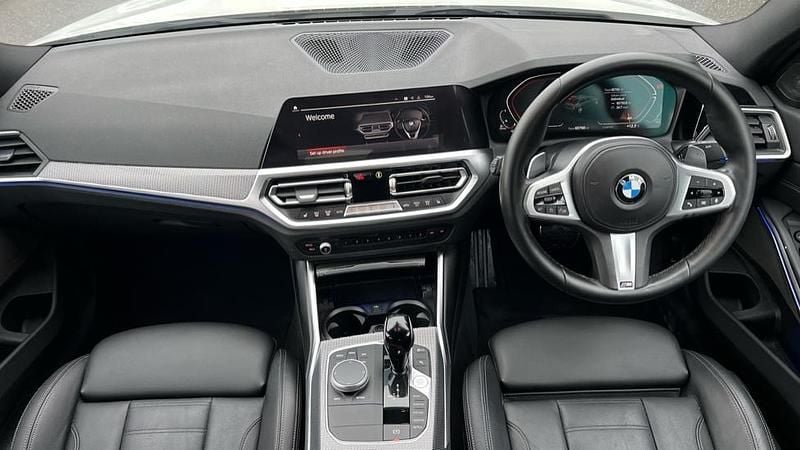 Used BMW 330 M Sport 286 HP (210 kW) 2022 Alpine white Sedan