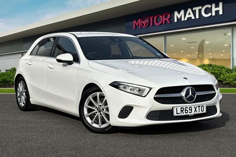 Used Mercedes A180 2019 White Hatchback