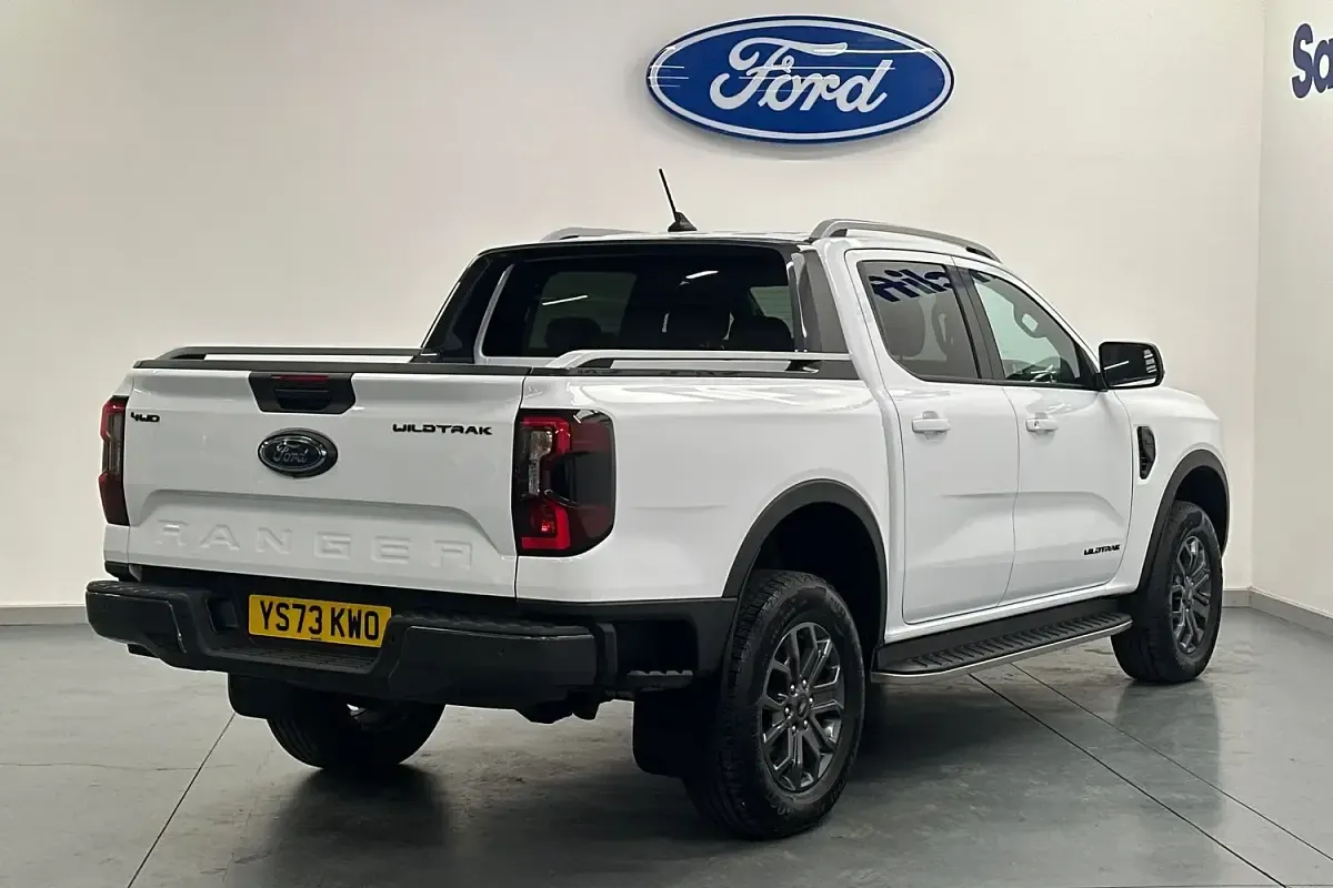 Used Ford Ranger Wildtrack 205 HP (150 kW) 2023 White Pickup