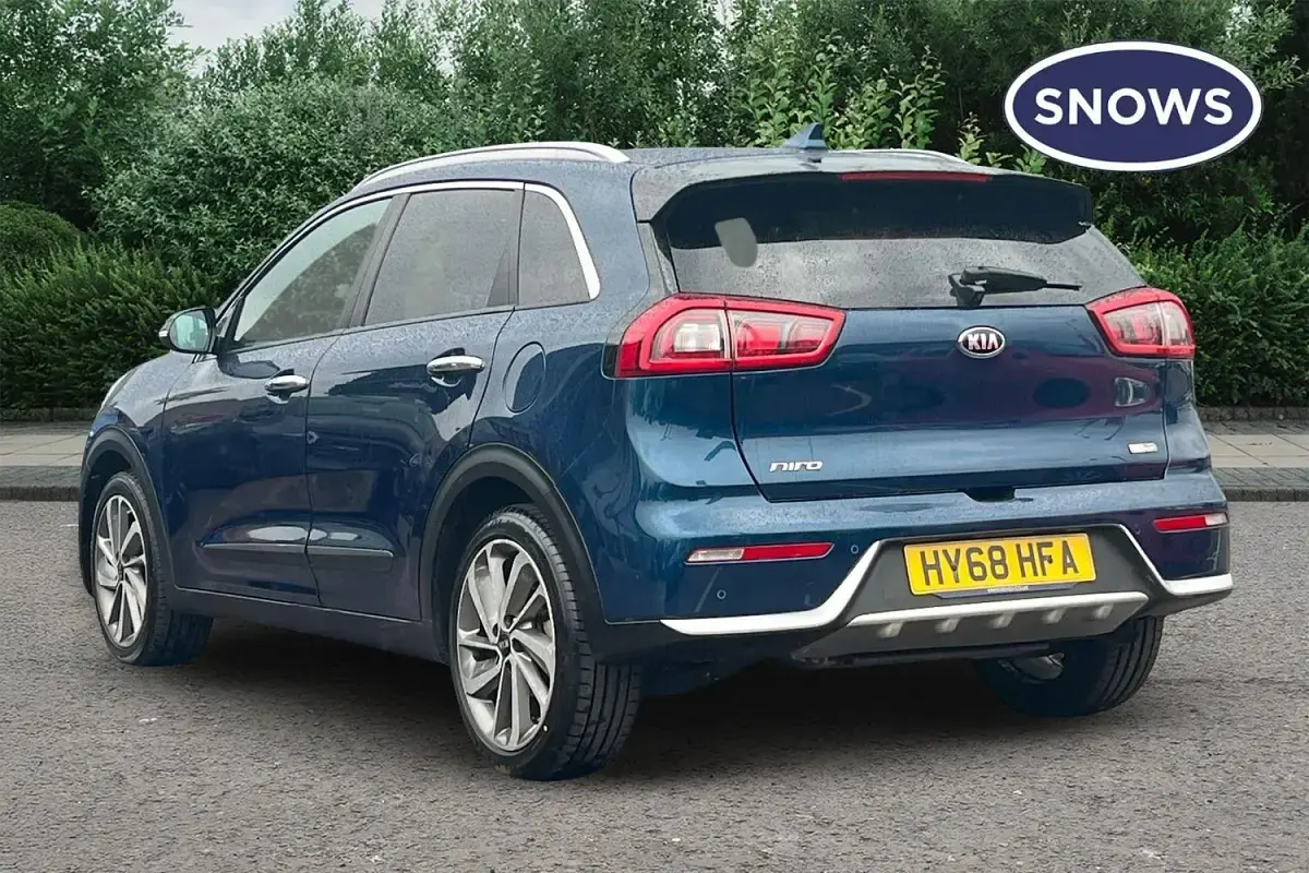 Begagnad Kia Niro 139 HK (102 kW) 2018 Blå SUV