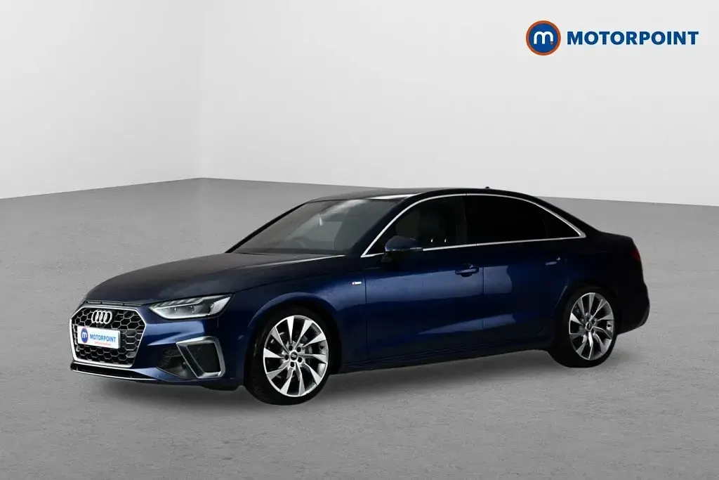 Used Audi A4 S-Line 2021 Blue Sedan