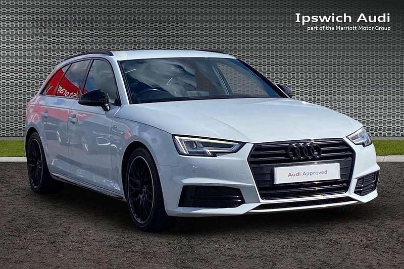 White Used 2018 Audi A4 Black Edition Estate | £17,465 (A bit pricey) - Image 1/4
