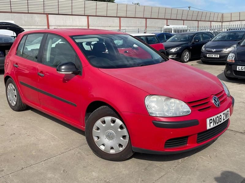 Red Used 2008 VW Golf VI S Hatchback | £1,395 (Good price) - Image 1/4