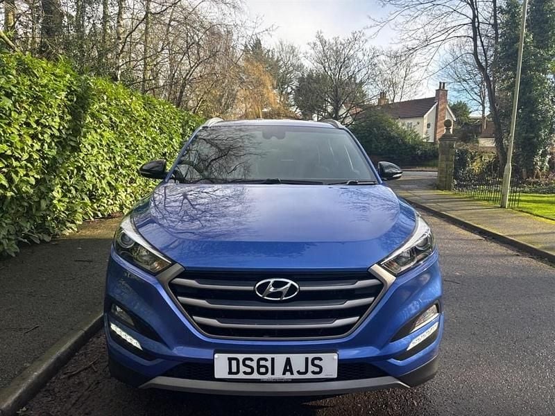 Used Hyundai Tucson GO! 177 HP (130 kW) 2018 Blue SUV