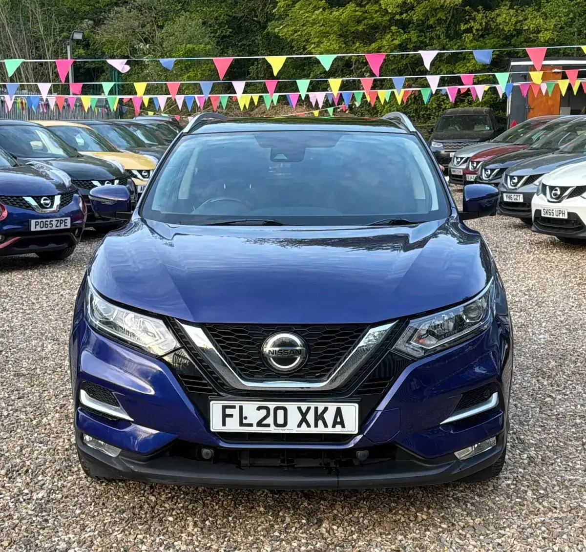 Used Nissan Qashqai N-Connecta 160 HP (117 kW) 2020 Blue SUV