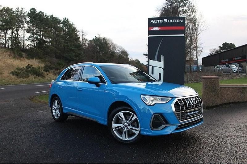 Used Audi Q3 S-Line 190 HP (139 kW) 2019 Blue SUV
