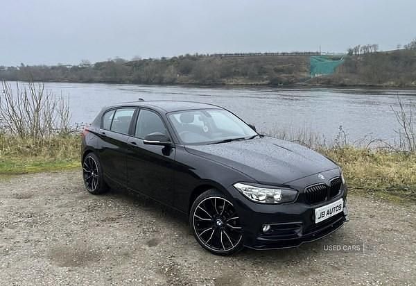 Used BMW 116 Sport Line 2018 Black Hatchback