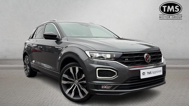 Grey Used 2020 VW T-Roc R-line SUV | £17,417 (Good price) - Image 1/4