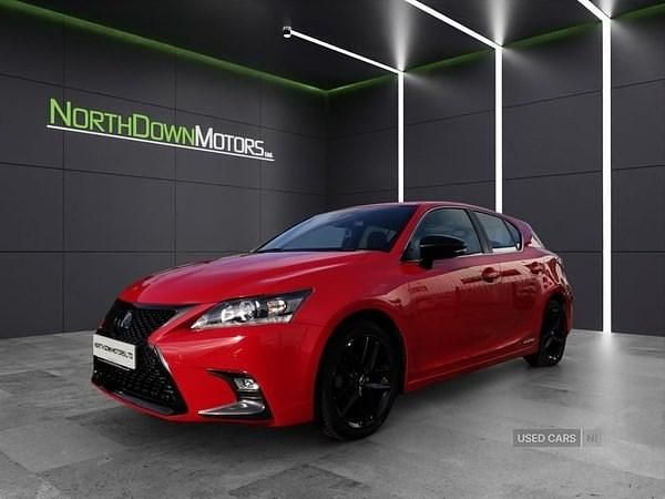 Red Used 2019 Lexus CT200h Hatchback | £14,995 (Fair price) - Image 1/4