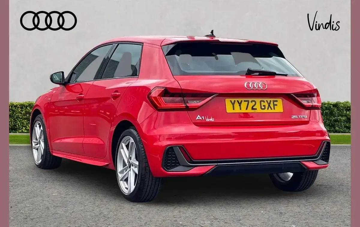 Used Audi A1 S-Line 94 HP (69 kW) 2023 Red SUV