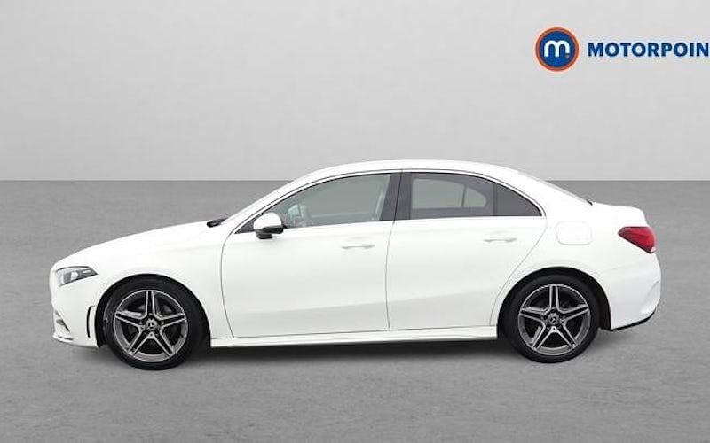 Used Mercedes A180 AMG line 116 HP (85 kW) 2020 White Sedan