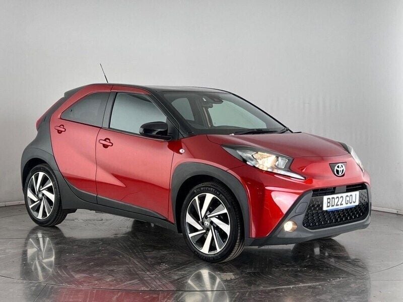 Red Used 2022 Toyota Aygo Hatchback | £14,100 (Good price) - Image 1/3