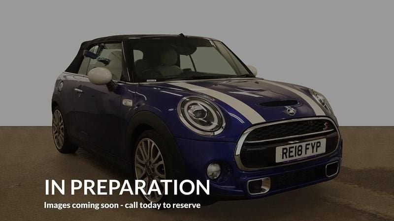 Blue Used 2018 Mini Cooper S Cabriolet Cabriolet | £17,920 (A bit pricey) - Image 1/4