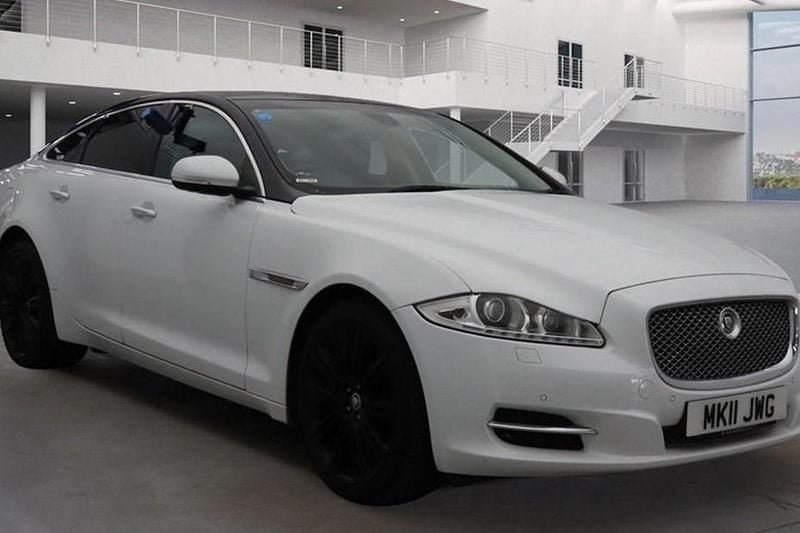 White Used 2011 Jaguar XJ Portfolio Sedan | £9,495 (Fair price) - Image 1/1