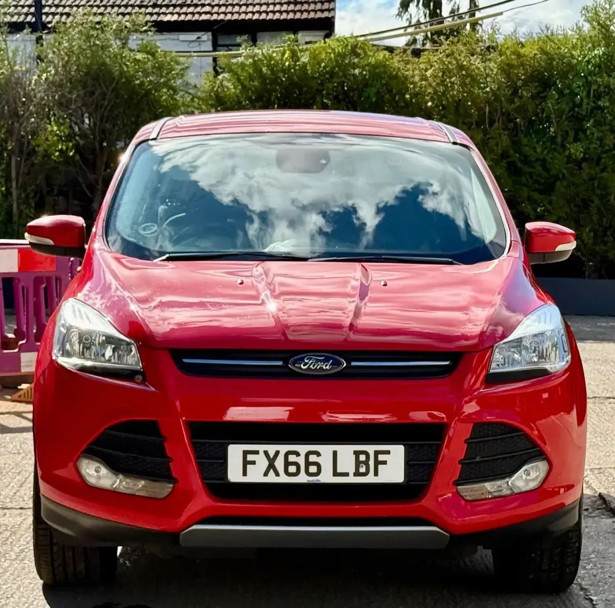 Used Ford Kuga Zetec 2016 Red SUV