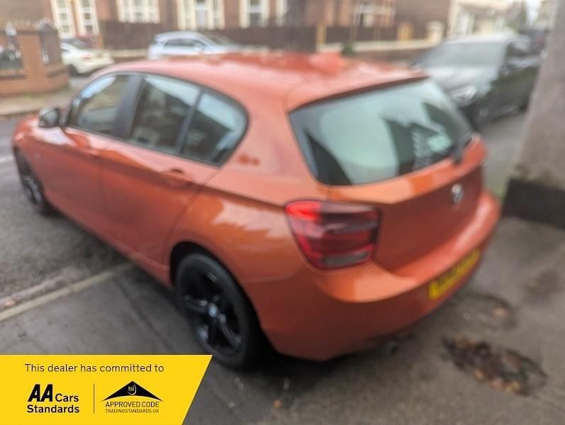 Used BMW 116 Sport Line 2013 Orange Hatchback