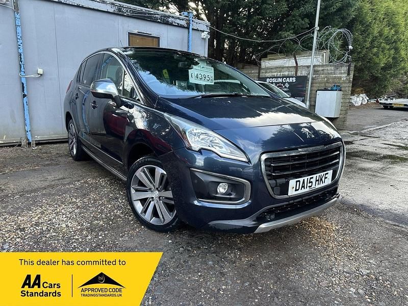 Begagnad Peugeot 3008 Allure 2015 Blå Kombi