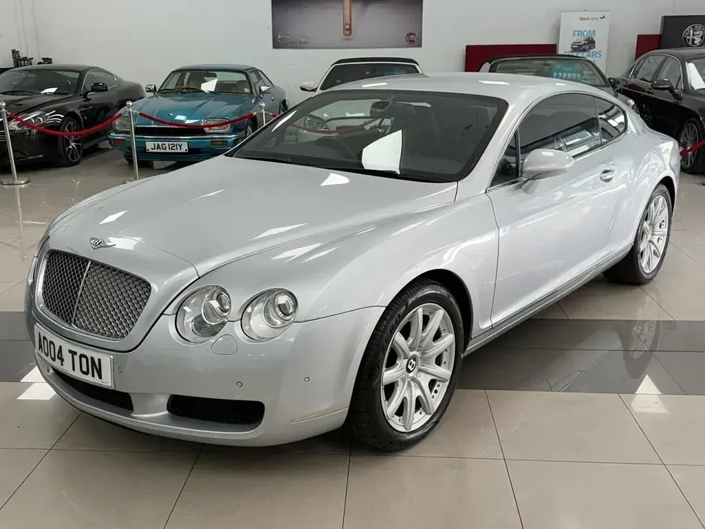 Used Bentley Continental 552 HP (405 kW) 2004 Silver Coupe