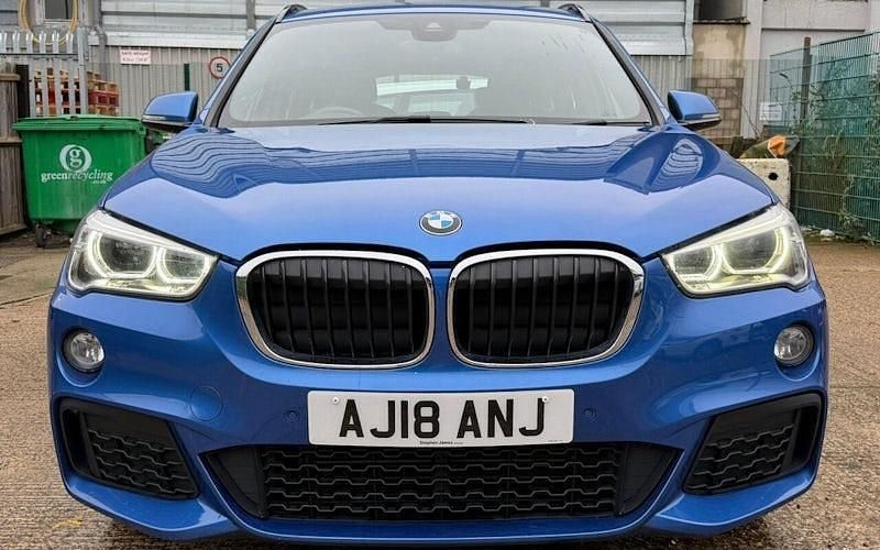 Used BMW X1 M Sport 190 HP (139 kW) 2018 Blue SUV