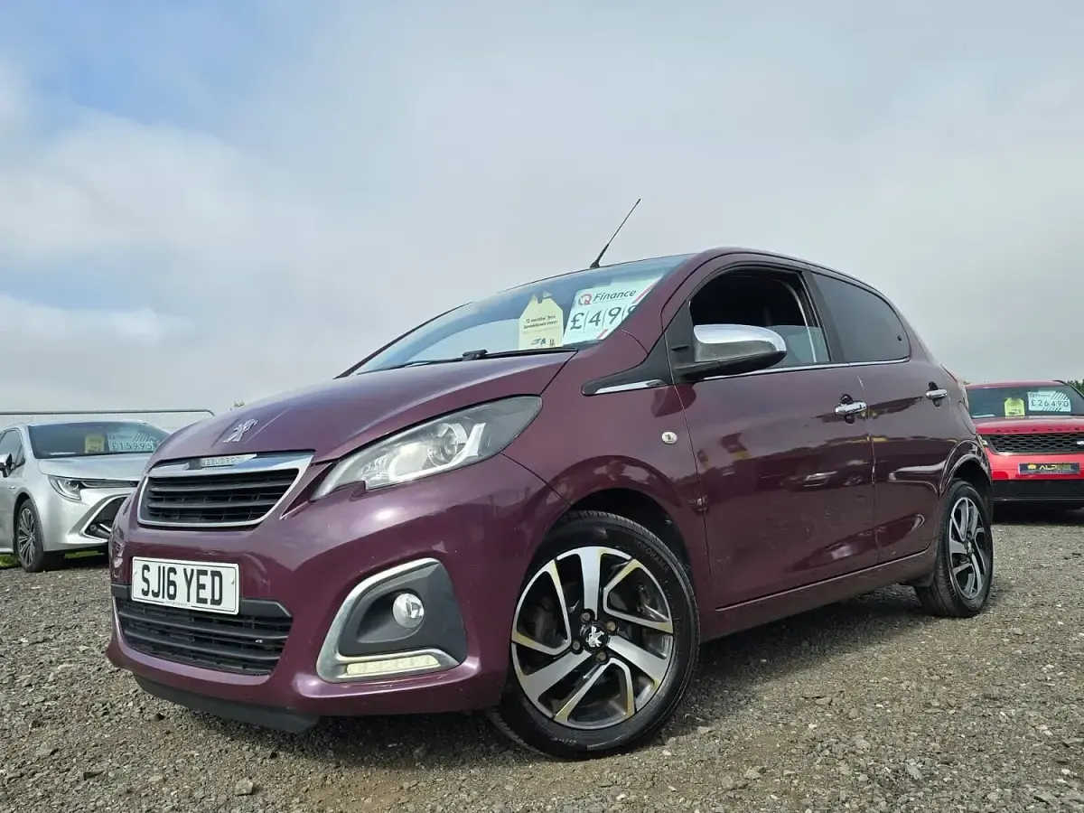 Used Peugeot 108 82 HP (60 kW) 2016 Mauve Hatchback